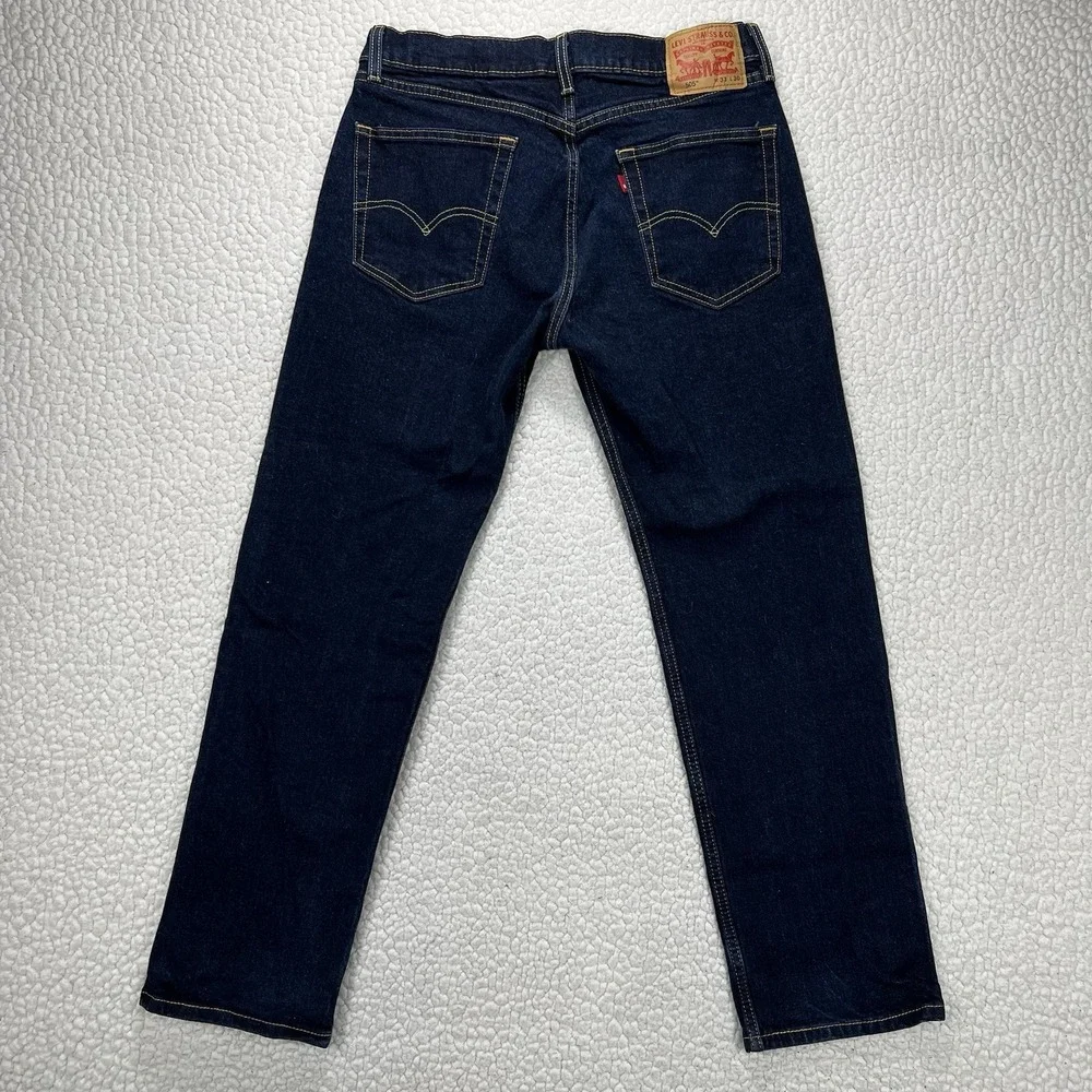 Levi's 505 Jeans Men's 33x30 (Actual 31x29.5) Streetwear Grunge Casual Denim‎